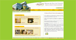 Desktop Screenshot of maison-auxois.com