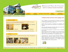 Tablet Screenshot of maison-auxois.com